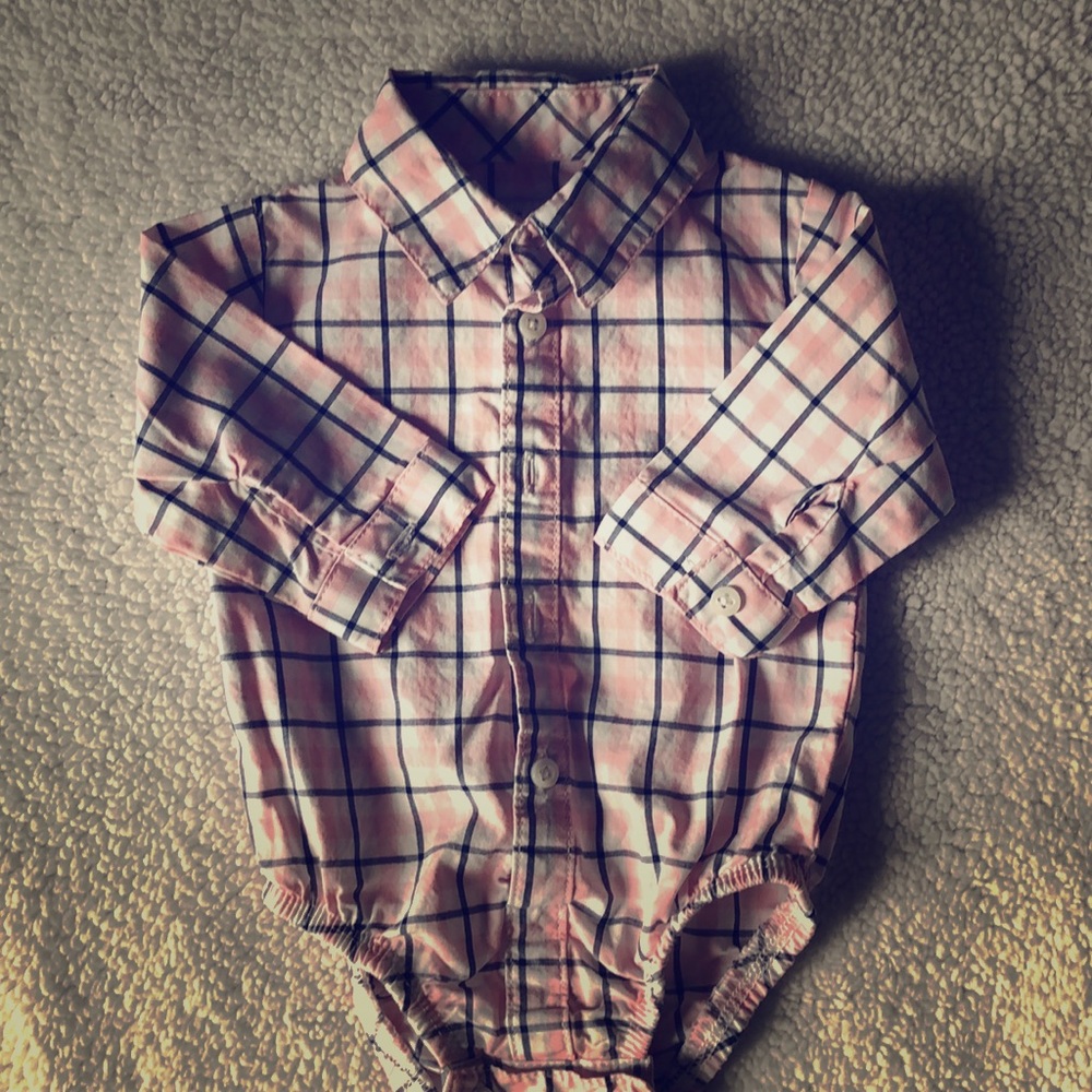 Boys one piece with collar